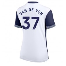 Tottenham Hotspur Micky van de Ven #37 Hemmatröja Dam 2024-25 Korta ärmar